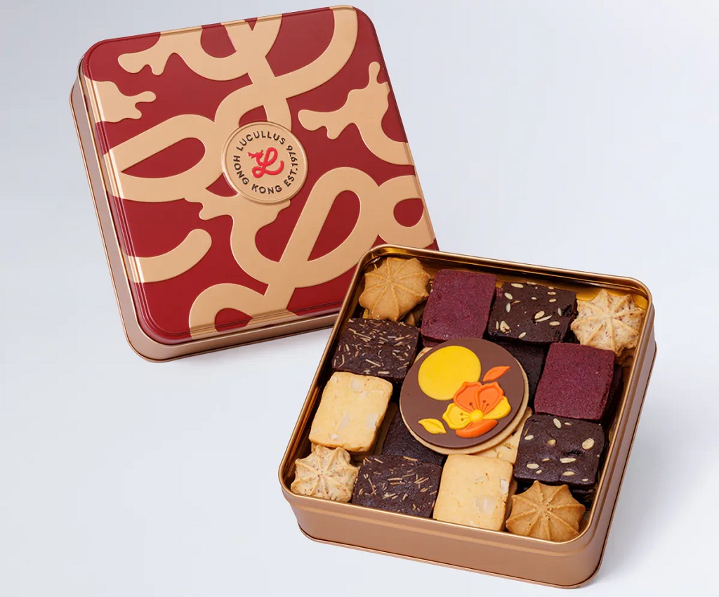 Blossom Palette Assorted Butter Cookie Tin 460g